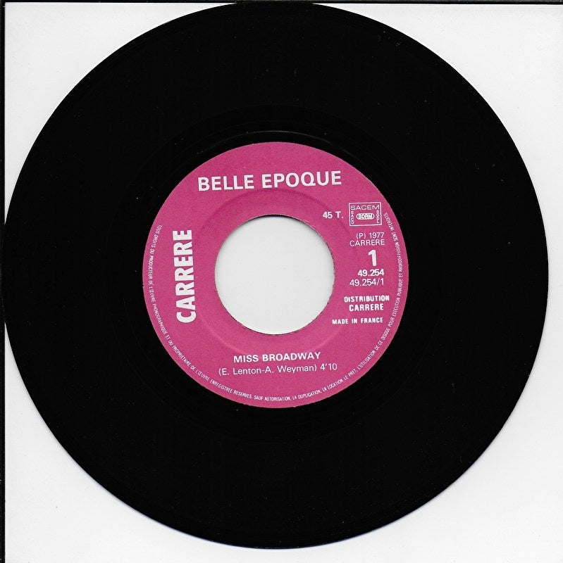 Belle Epoque - Miss Broadway