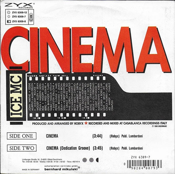 Ice MC - Cinema