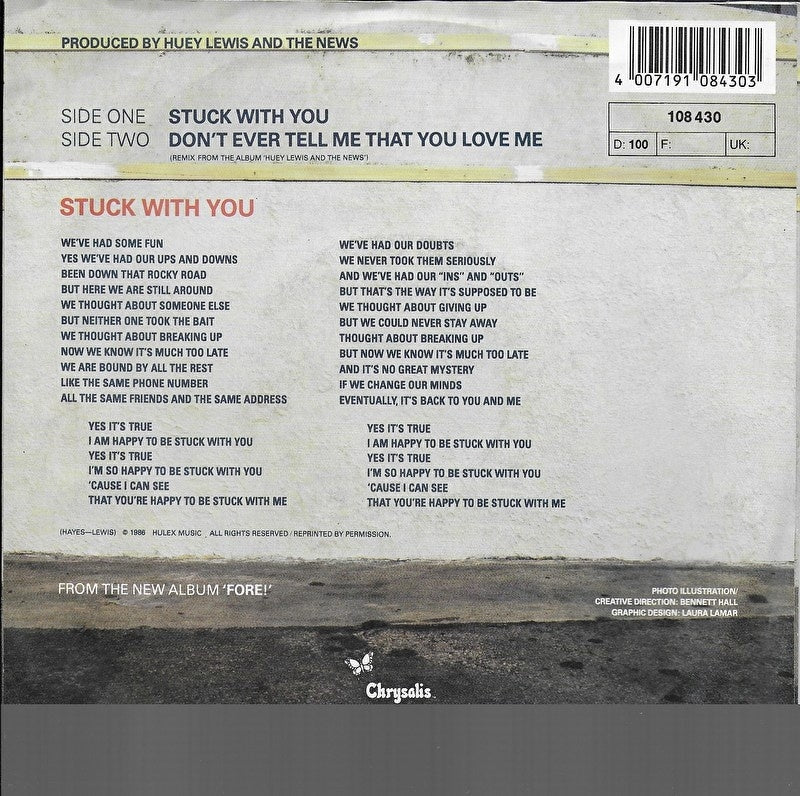 Huey Lewis and the News - Stuck with you