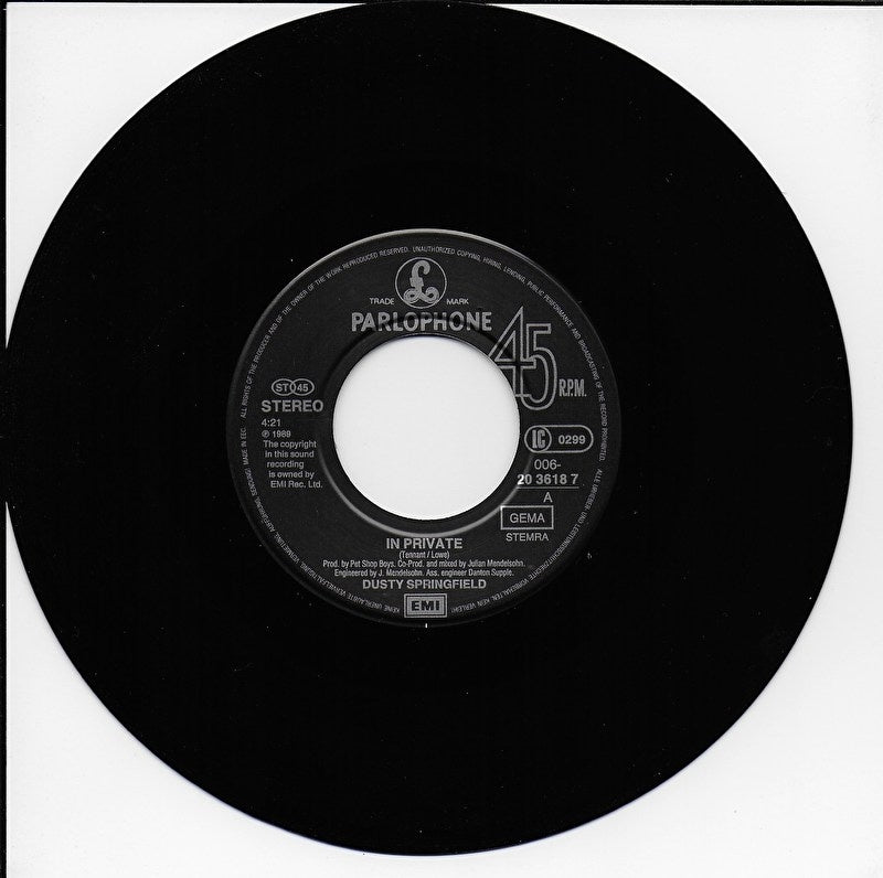 Dusty Springfield - In private