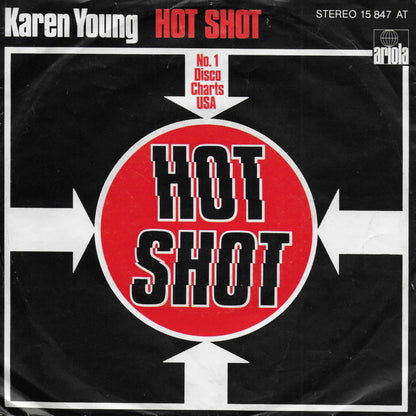 Karen Young - Hot shot (Duitse uitgave)