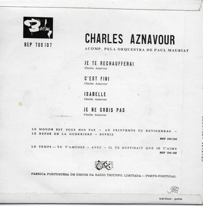 Charles Aznavour - Isabelle (Portugese uitgave)