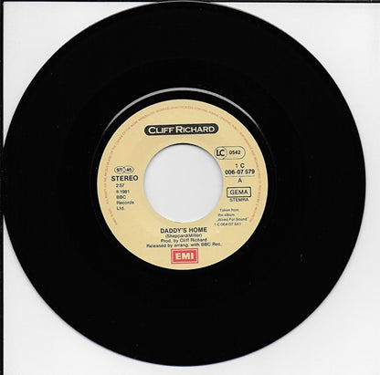 Cliff Richard - Daddy's home (Duitse uitgave)