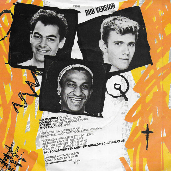 Culture Club - Do you really want to hurt me (Engelse uitgave)