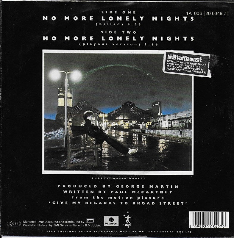 Paul McCartney - No more lonely nights