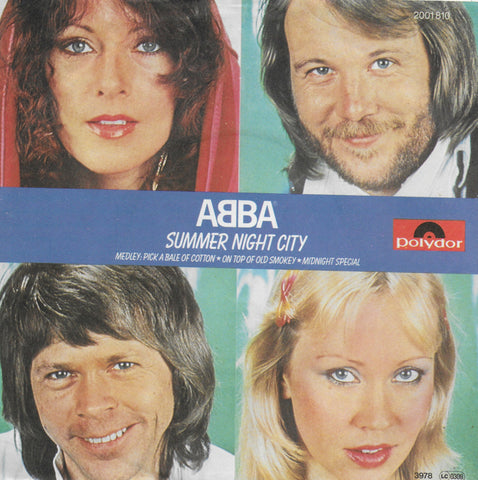 Abba - Summer night city (Duitse uitgave)