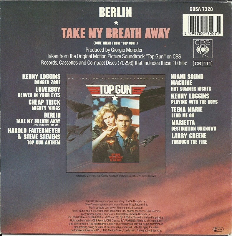 Berlin - Take my breath away