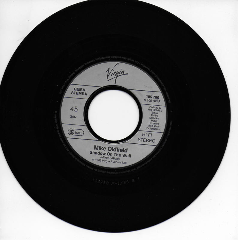 Mike Oldfield and Roger Chapman - Shadow on the wall