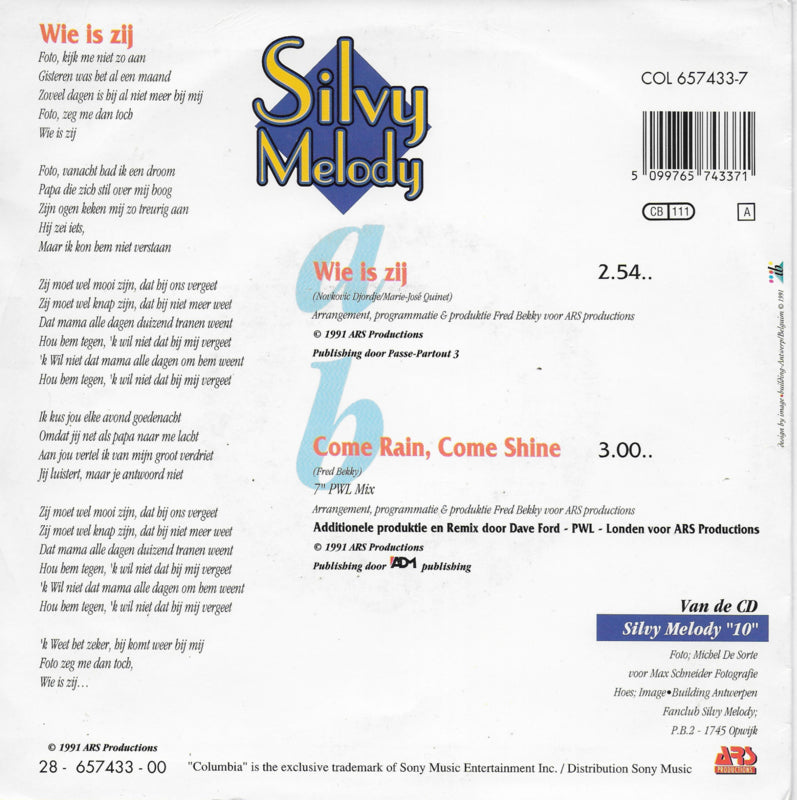 Silvy Melody - Wie is zij