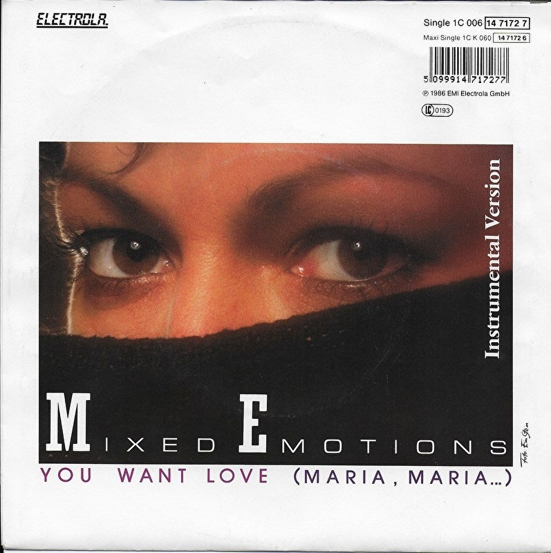 Mixed Emotions - You want love (Maria, Maria)