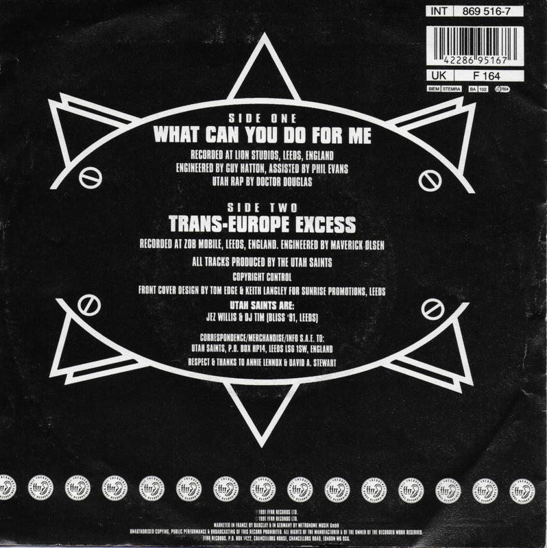 Utah Saints - What can you do for me