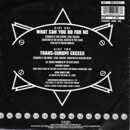 Utah Saints - What can you do for me