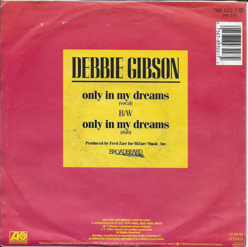 Debbie Gibson - Only in my dreams
