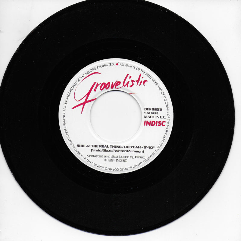 Groovelistic feat. Glaze - The real thing/oh yeah