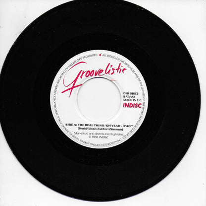 Groovelistic feat. Glaze - The real thing/oh yeah