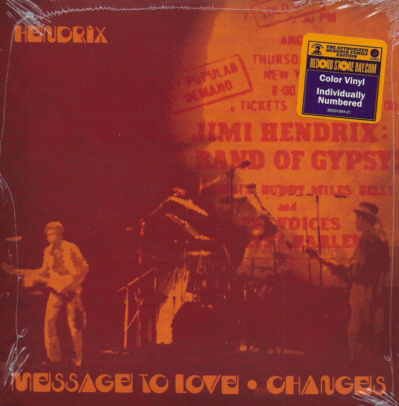 Jimi Hendrix - Message to love (Limited edition of 10650 copies)