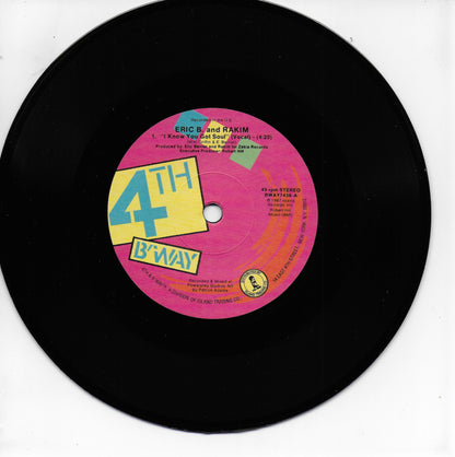 Eric B. & Rakim - I know you got soul (vocal/dub)