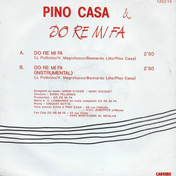 Pino Casa & Do Re Mi Fa - Do re mi fa