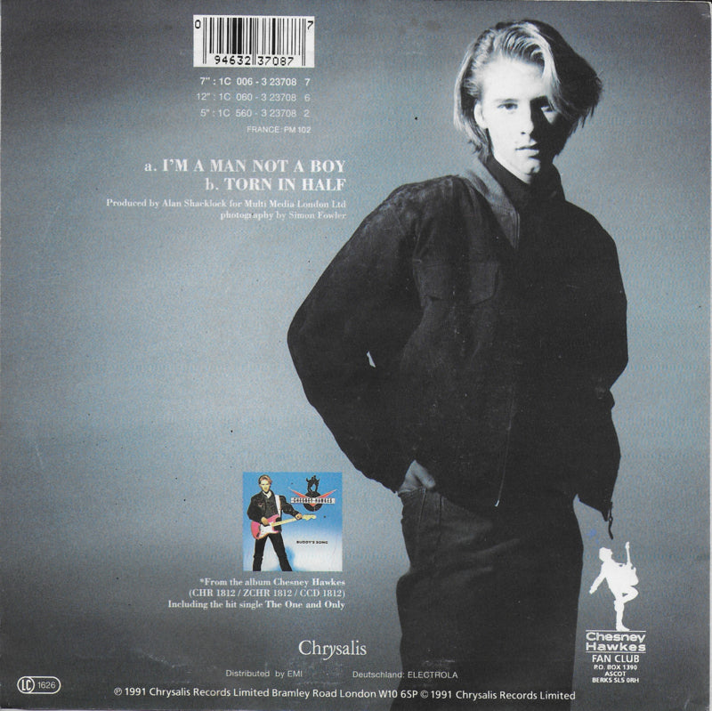 Chesney Hawkes - I'm a man not a boy