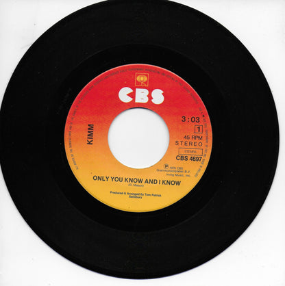 Kimm - Only you know and i know