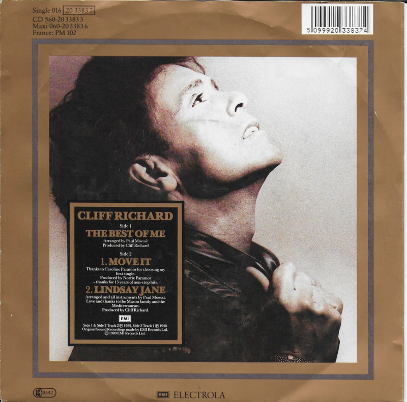 Cliff Richard - The best of me