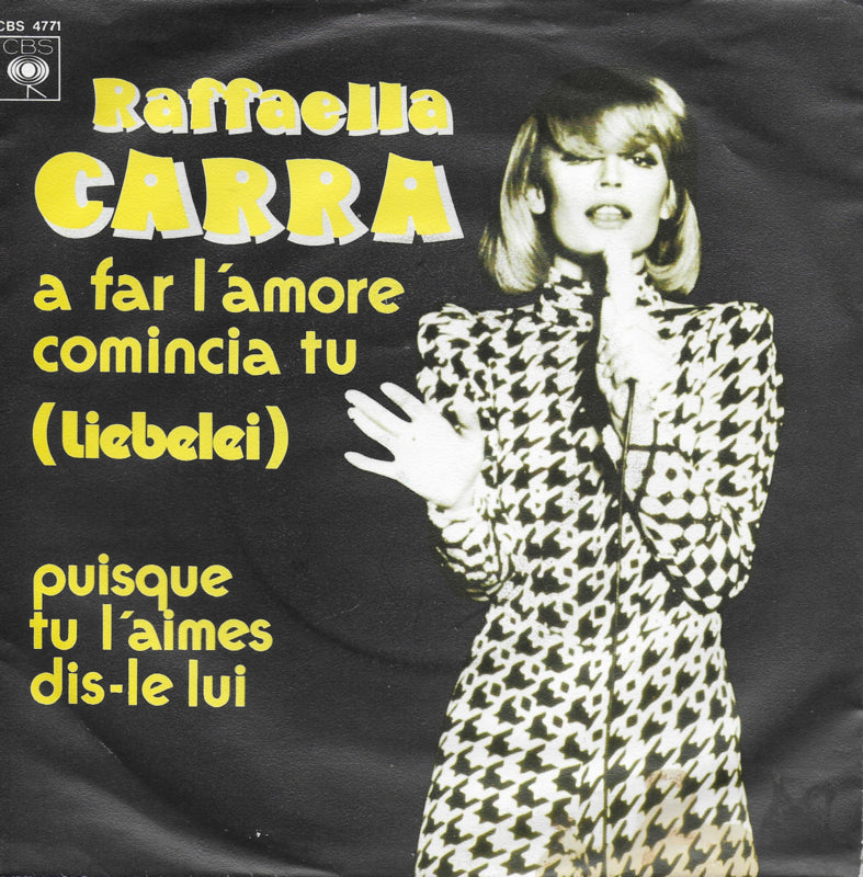 Raffaella Carra - A far l'amore comincia tu (Duitse uitgave)