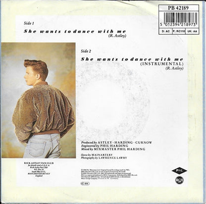 Rick Astley - She wants to dance with me