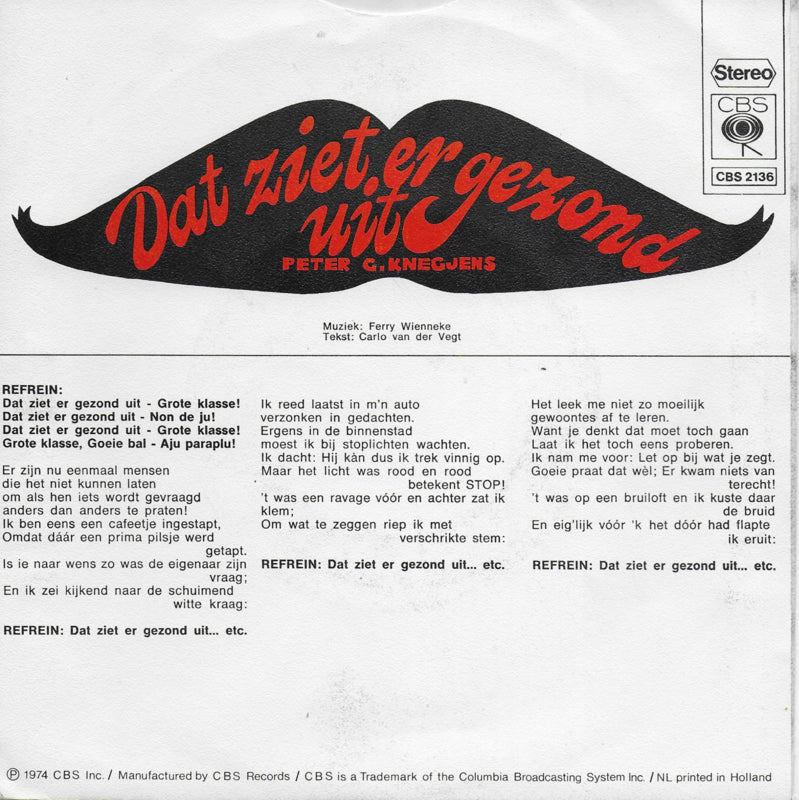 Peter G. Knegjens - Dat ziet er gezond uit!