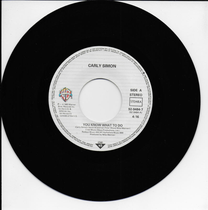 Carly Simon - You know what to do