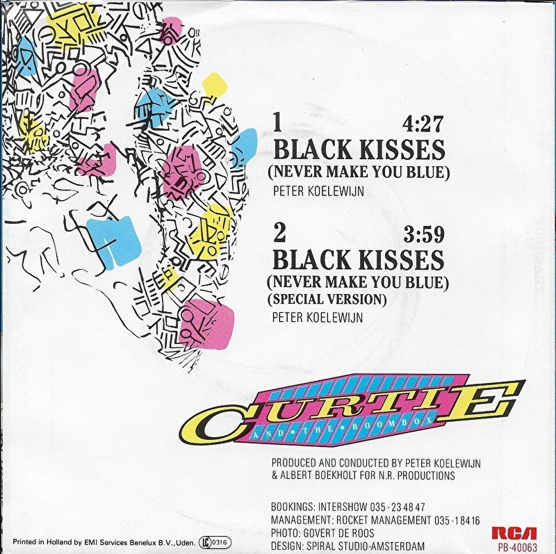 Curtie and the Boombox - Black kisses (never make you blue)