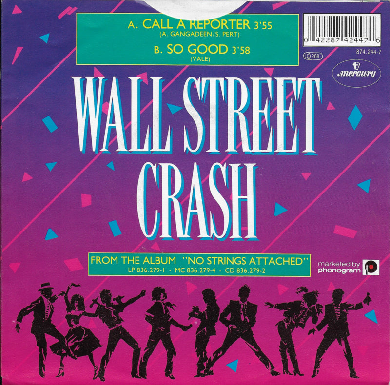Wall Street Crash - Call a reporter