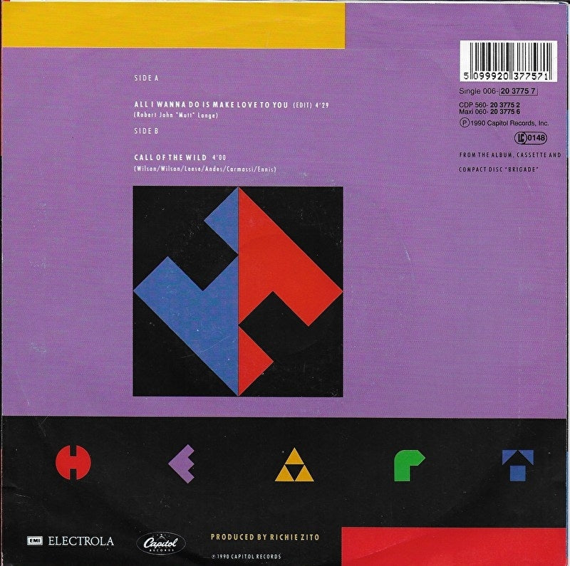 Heart - All i wanna do is make love to you