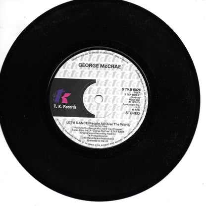 George McCrae - Let's dance (people all over the world) (Engelse uitgave)