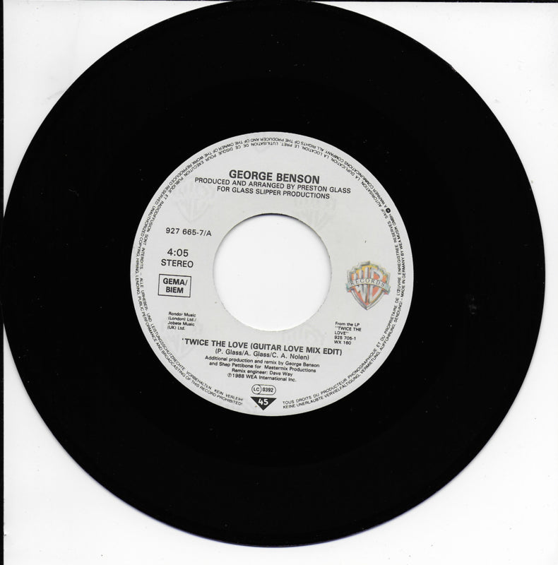 George Benson - Twice the love