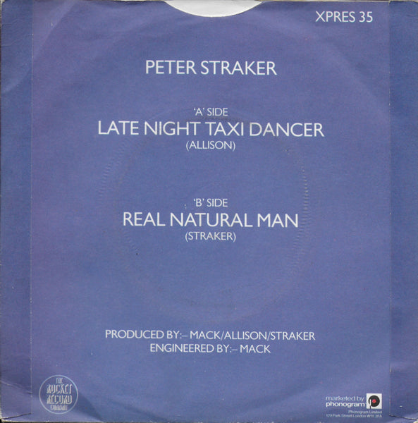 Peter Straker - Late night taxi dancer (Engelse uitgave)