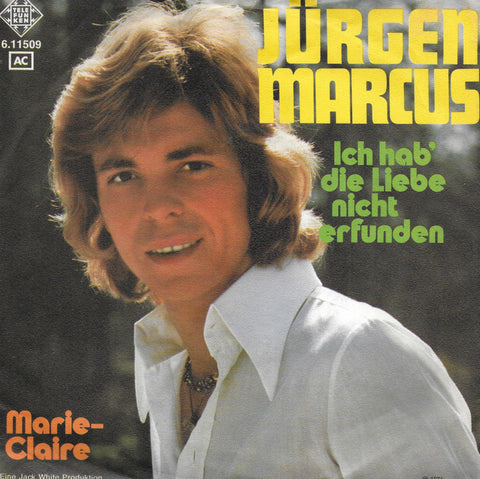 Jürgen Marcus - Ich hab' die liebe nicht erfunden