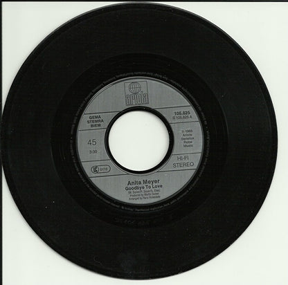 Anita Meyer - Goodbye to love