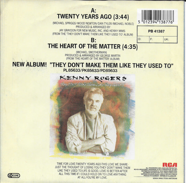 Kenny Rogers - Twenty years ago