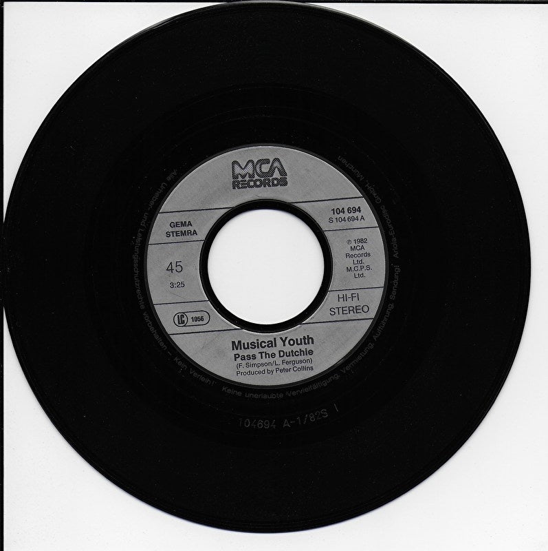 Musical Youth - Pass the dutchie
