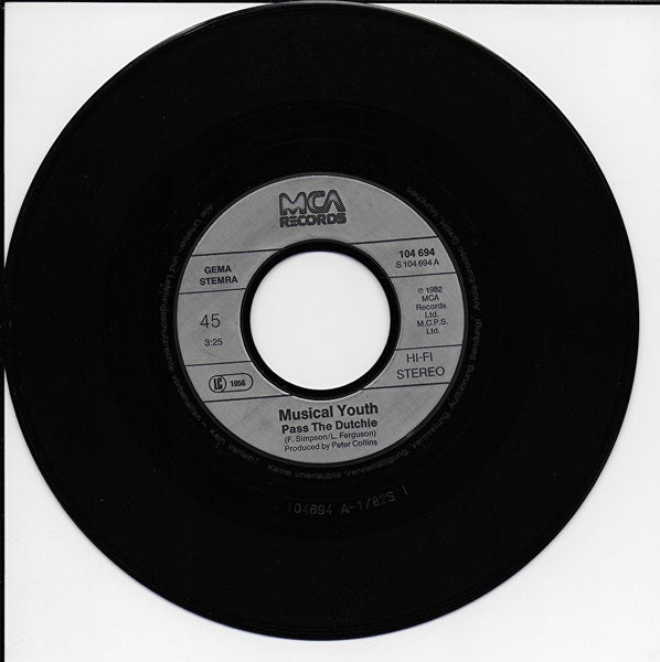 Musical Youth - Pass the dutchie