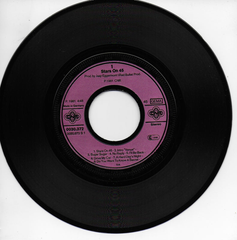 Stars on 45 - Stars on 45 (Duitse uitgave)