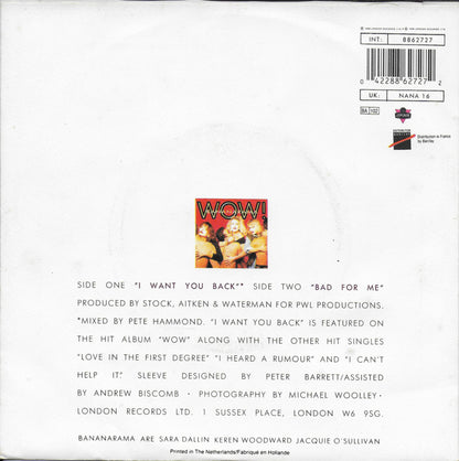 Bananarama - I want you back