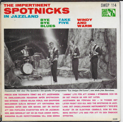 Spotnicks - The Impertinent Spotnicks In Jazzland (Zweedse uitgave)