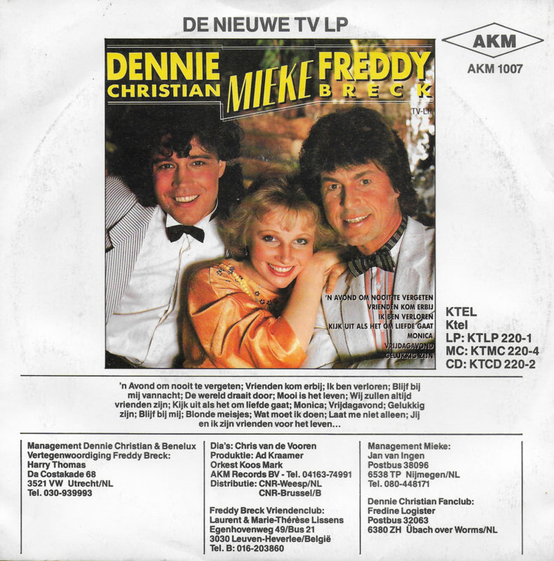 Dennie Christian, Mieke & Freddy Breck - Vakantie