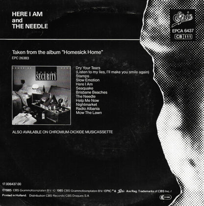 Social Security - Here i am