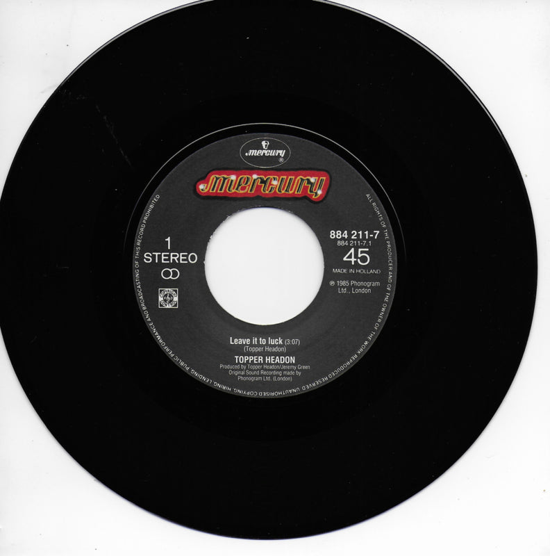 Topper Headon - Leave it to luck
