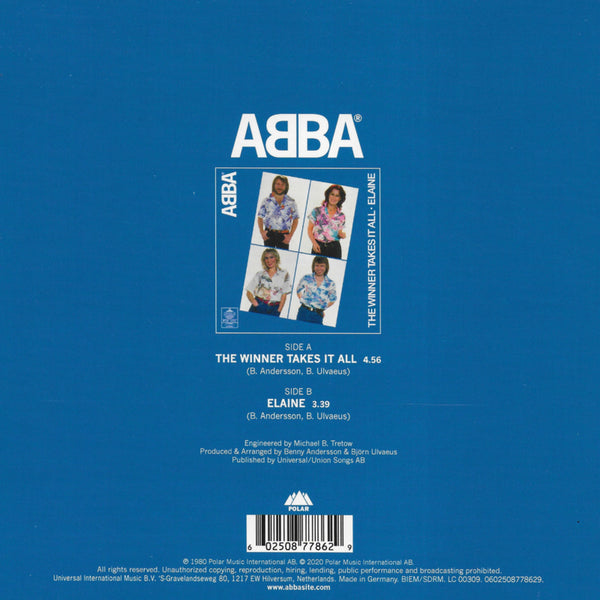 Abba - The winner takes it all (Limited edition, Picture disc)