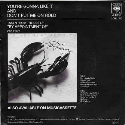 President - You're gonna like it