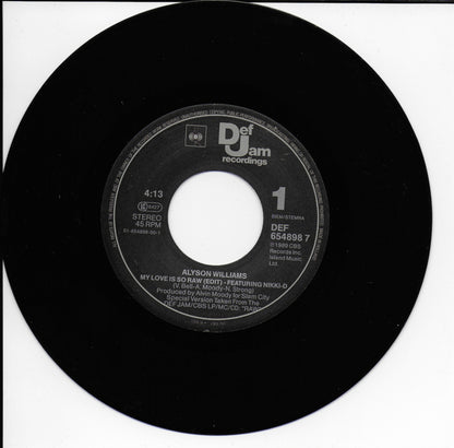 Alyson Williams feat. Nikki-D - My love is so raw
