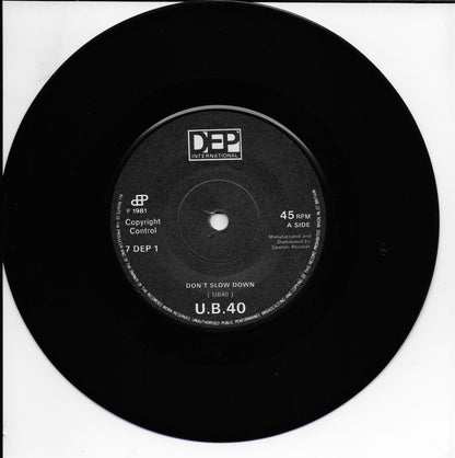 UB 40 - Don't slow down (Engelse uitgave)